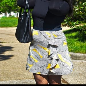 Ann Taylor Loft Skirt with Ruffle Design